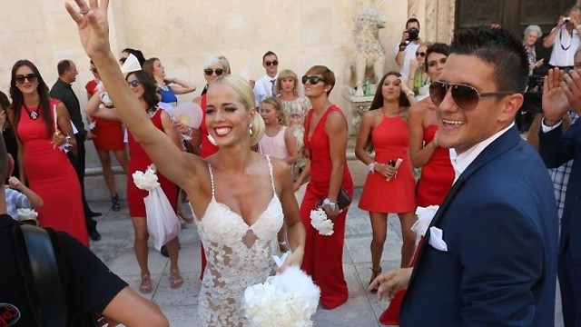 Najljepša sportašica svijeta Antonija Mišura udala se u Šibeniku